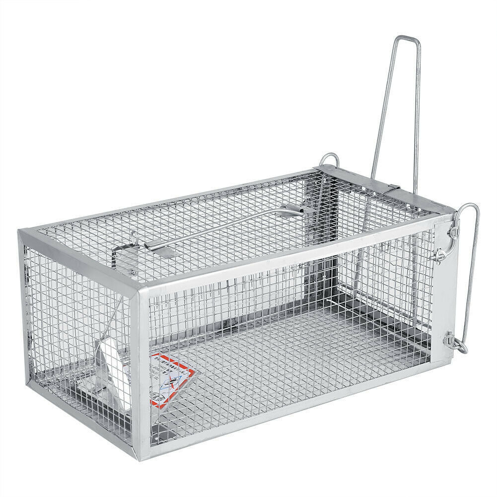 USA Mouse Trap Rat Trap Rodent Trap Live Catch Cage, Easy to Set Up
