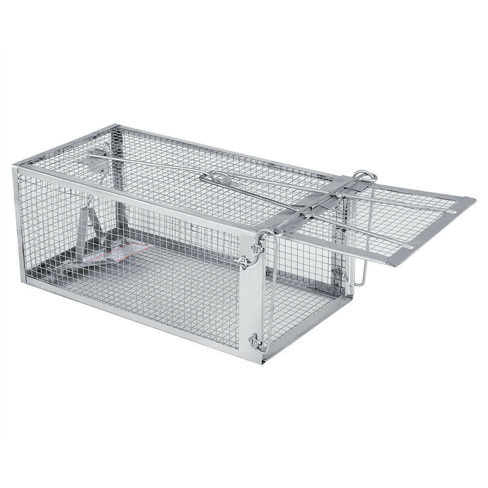 USA Mouse Trap Rat Trap Rodent Trap Live Catch Cage, Easy to Set Up
