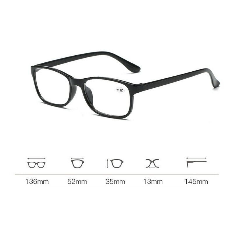 Reading Glasses Mens Womens Unisex Readers Eyeglasses 4 Pack Glasses