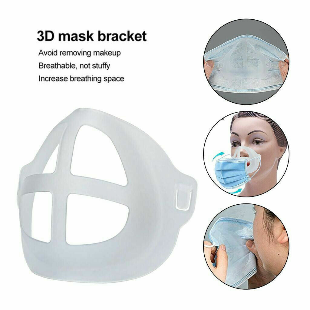 3D Face Mask Bracket Mouth Separate Inner Stand Holder Breathing Space