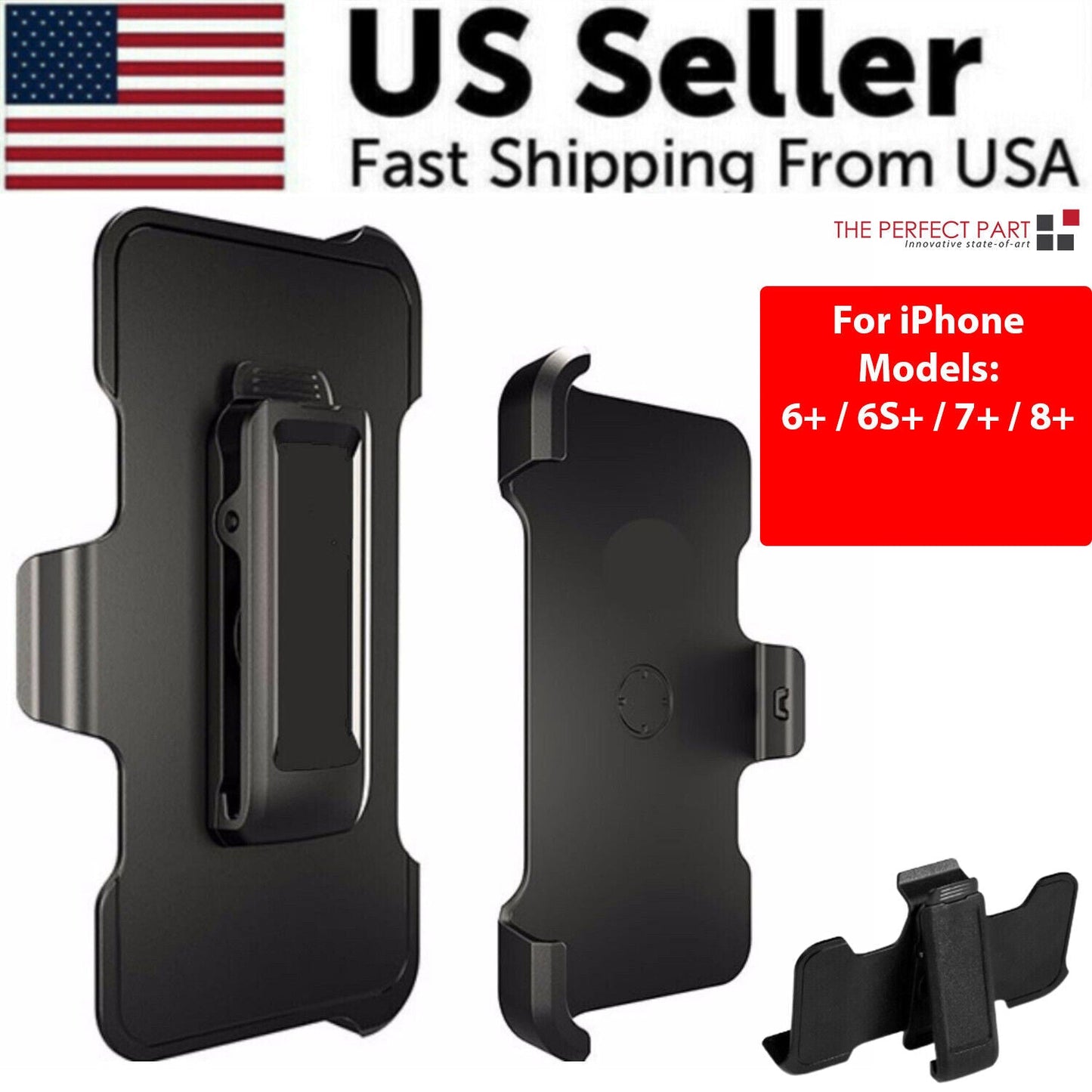 Belt Clip Holster Replacement For OtterBox Defender Case iPhone 6 6S 7