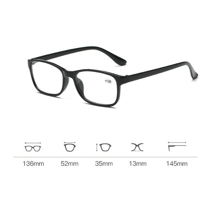 Reading Glasses Mens Womens Unisex Readers Eyeglasses 8 Pack Glasses