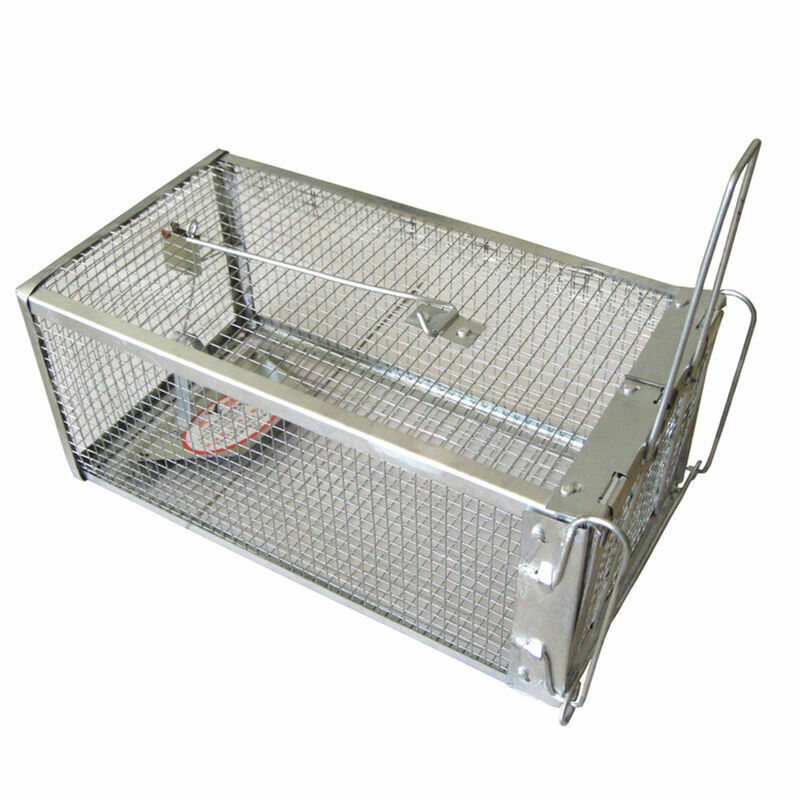 USA Mouse Trap Rat Trap Rodent Trap Live Catch Cage, Easy to Set Up
