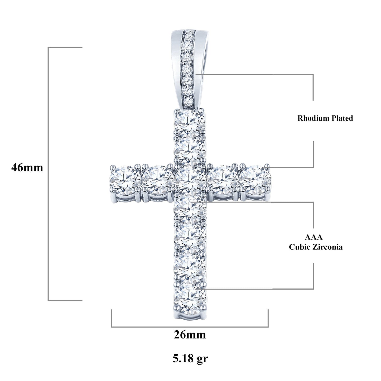 URGE Pendant with CZ Stone | 912811