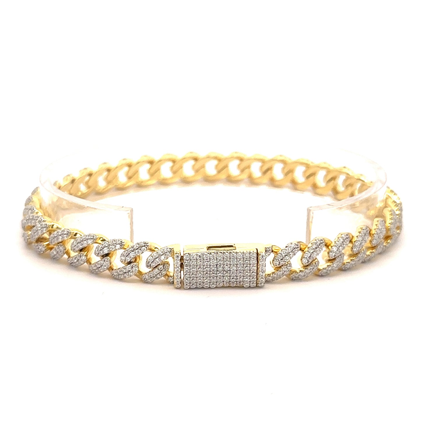 BIBELOT 6MM 925 Silver Cuban Bracelet | 9221722
