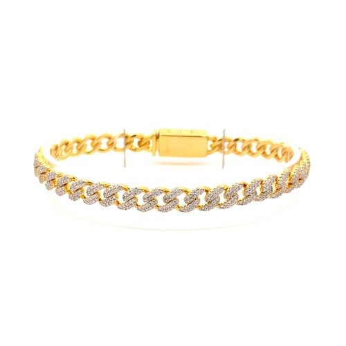 BIBELOT 6MM 925 Silver Cuban Bracelet | 9221722