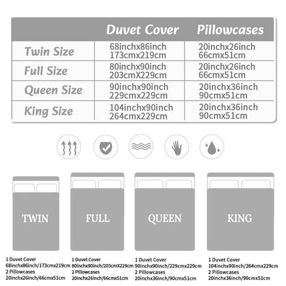 Turtle Bed Sets Ocean 3 Piece Turtle Themed Comforter Cover With 2 Pillowcases