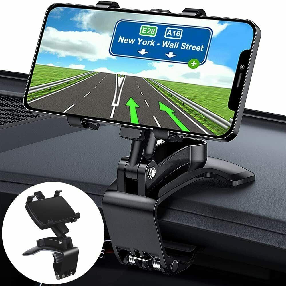 Universal Car Dashboard Mount Holder Stand Clamp Cradle Clip for Cell Phone GPS