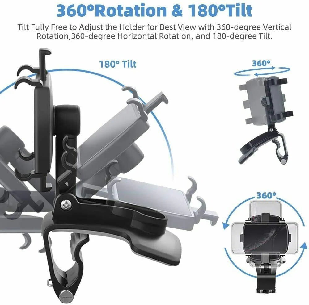 Universal Car Dashboard Mount Holder Stand Clamp Cradle Clip for Cell Phone GPS