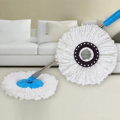6 Pack Replacement Microfiber Mop Head Refill 360° Spin Easy Cleaning for Mop