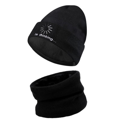 The Latest Fall and Winter Goodies for 2024,Winter Beanie Hat Scarf Gloves, Warm Fleece Knit Winter Hats Touch Screen Gloves Neck Scarf Set Winter Gifts for Women