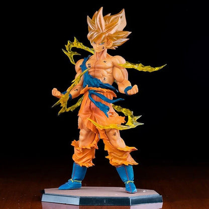 SON GOKU Dragon Ball Z Super Saiyan Anime Action Figure Collection Toy Statue