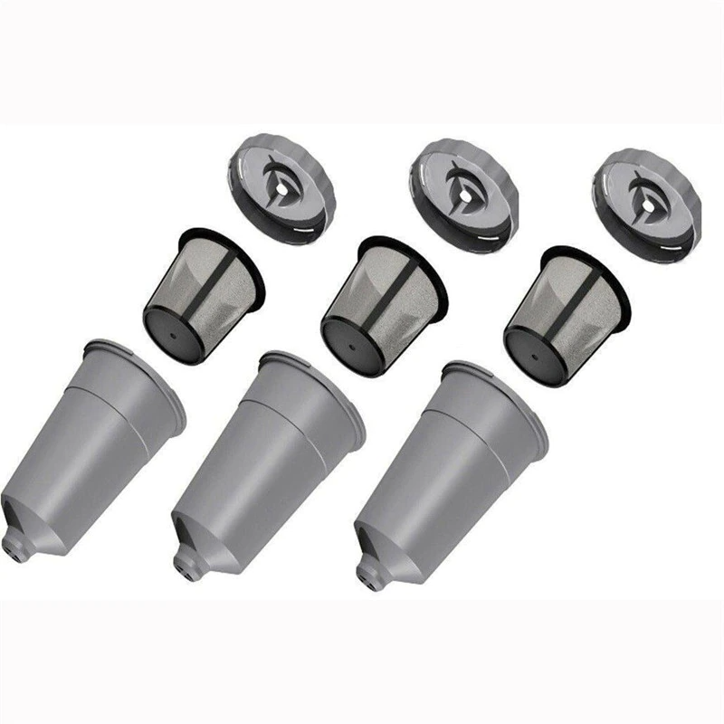 3 Pack My K-Cup Coffee Filter Reusable Replacement Refillable Holder