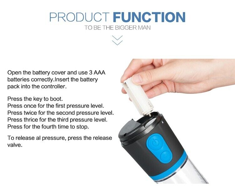 Vacuum Penis Pump For Male ED Enhancement Erectile Enlargement Penis