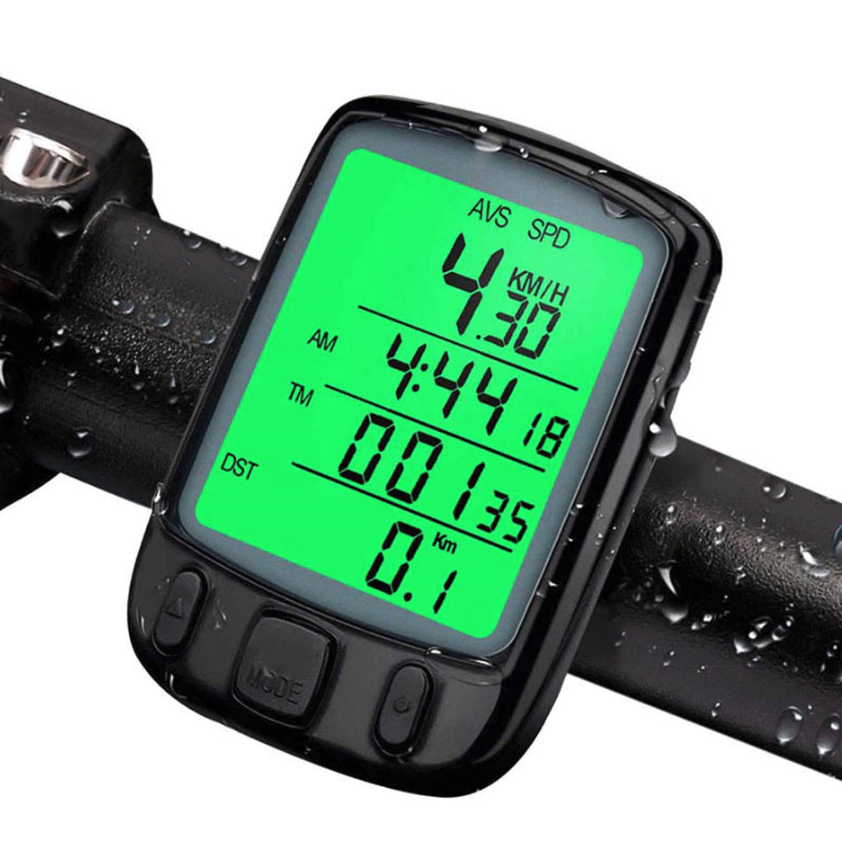 Bike Bicycle Speedometer Cycle Digital Odometer Computer Waterproof