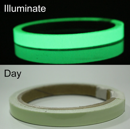 2PC Luminous Tape Self Adhesive Glow In The Dark Wall Sticker