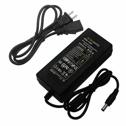 12V 5A 5 AMP 60W DC Power Supply Adapter Transformer LED Strip CCTV PC