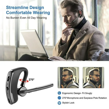 Bluetooth Earpiece Wireless Headset Noise Cancelling Headphones Driver