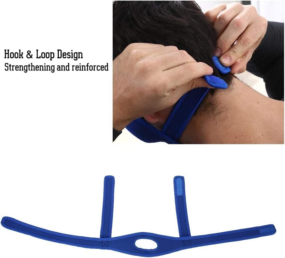 Snore Stop Anti Snoring Chin Strap Sleep Apnea Belt Snoreless Sleep