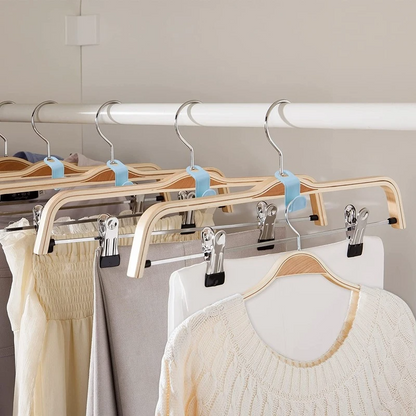 40 PCS Clothes Hanger Connector Hooks Closet Hangers Organizer Space