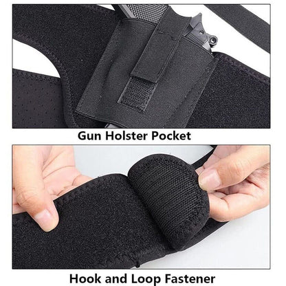Tactical Concealed Carry Shoulder Waist Pistol Hand Gun Holder Holster