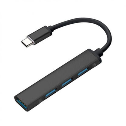 USB-C Type C to USB 3.0 4 Port Hub Splitter For PC Phone Mac iPad