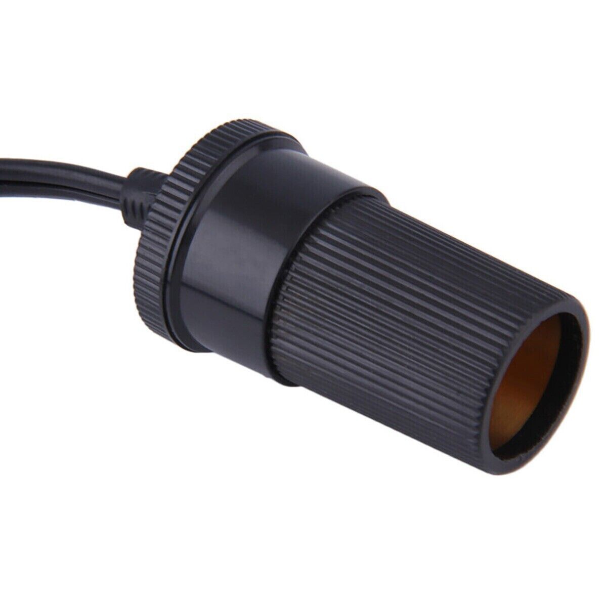 2PCS Car Battery Alligator Clamp Clip Cigarette Lighter Power Adapter