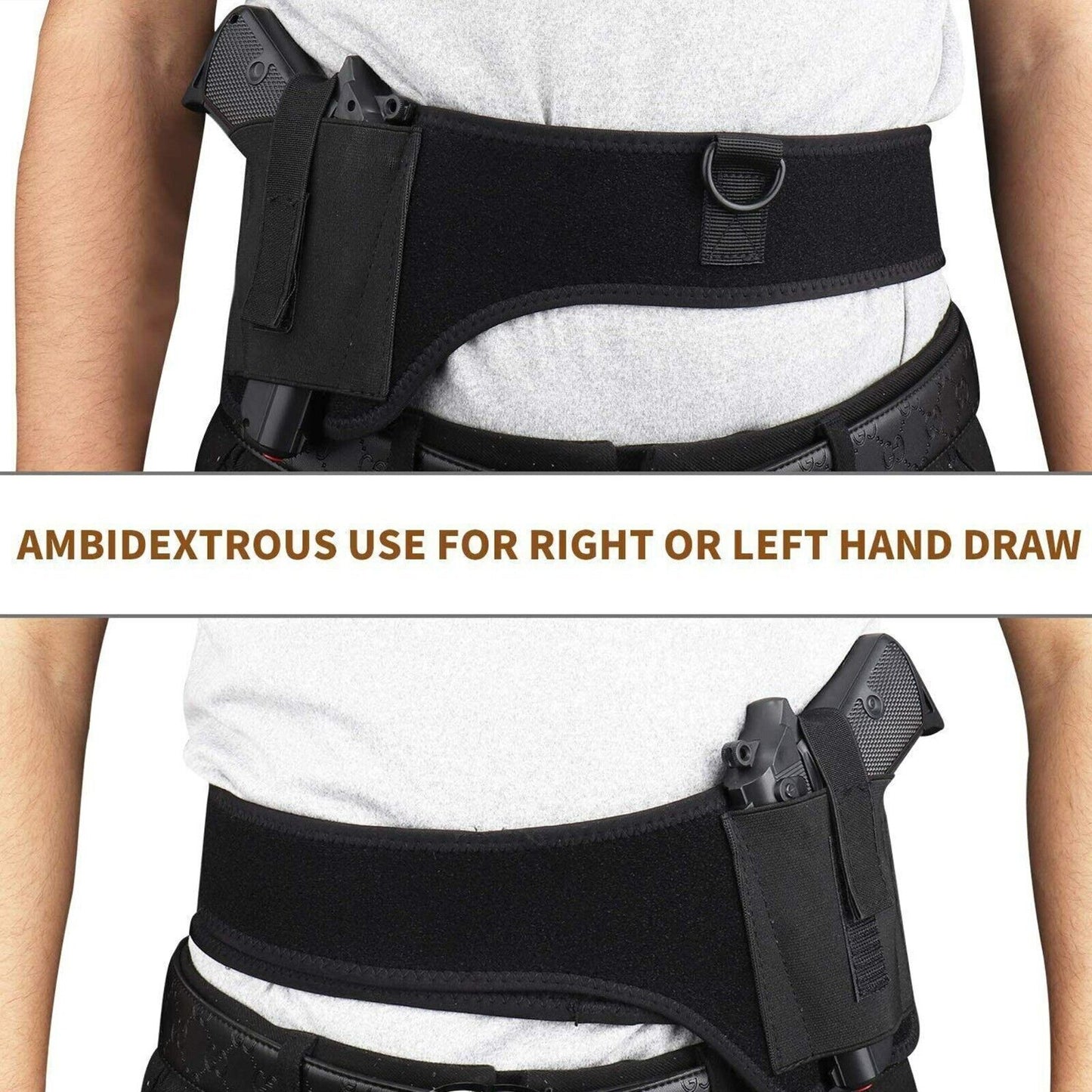 Tactical Concealed Carry Shoulder Waist Pistol Hand Gun Holder Holster
