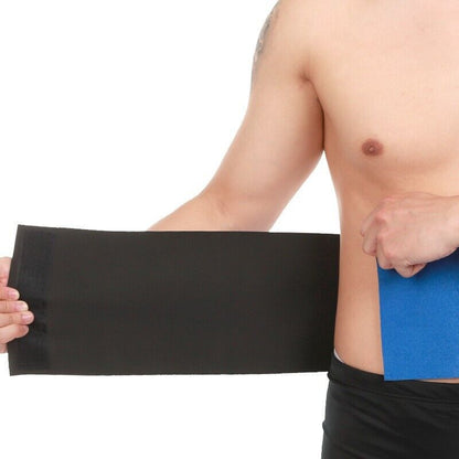 Waist Trimmer Belt Sweat Band Wrap Ab Stomach Weight Loss Fat Burner