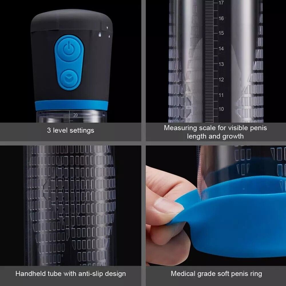 Vacuum Penis Pump For Male ED Enhancement Erectile Enlargement Penis