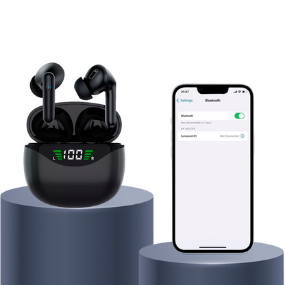 Bluetooth Earbuds Headset 5.3 Wireless Noise Cancelling TWS Trucker