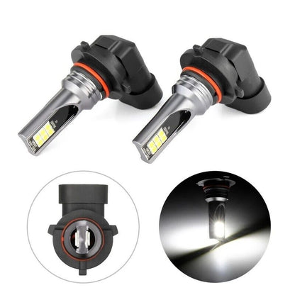 9005 9006 LED Headlights Kit Combo Bulbs 8000K High Low Beam Super