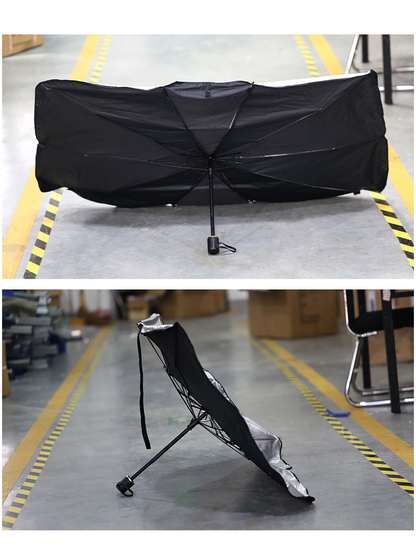 51" Car Windshield Sun Shade Foldable Umbrella Front Window Cover