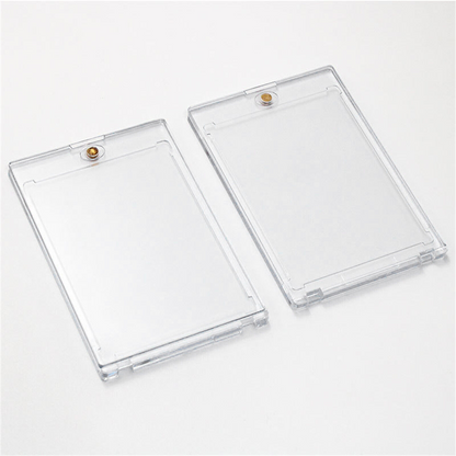 30 Pack Magnetic Trading Sports Card Holders 35pt One-Touch Hard UV