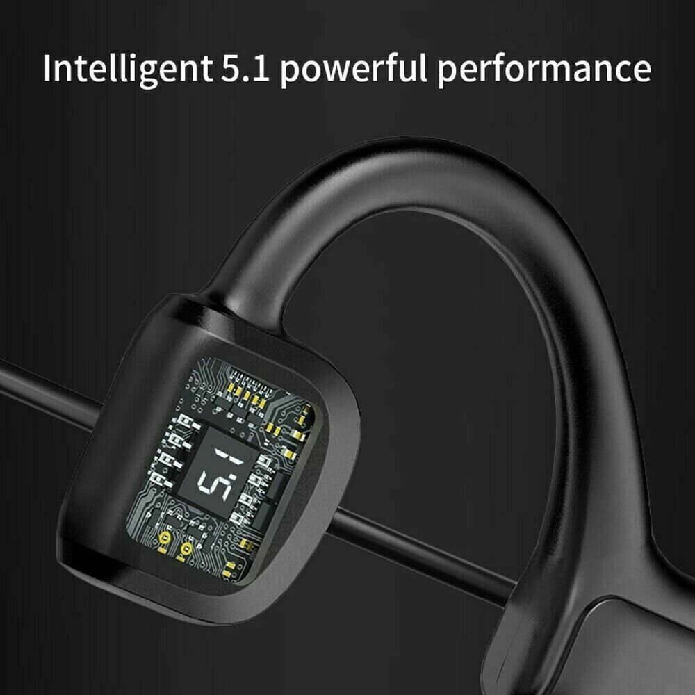 Bone Conduction Headphones Bluetooth 5.1 Wireless Earbuds Outdoor