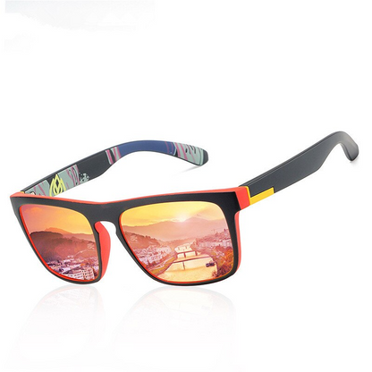 Square Polarized Sunglasses For Men Women Outdoor Sports Driving