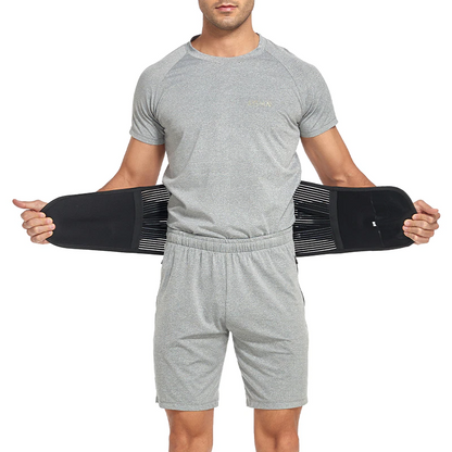 Adjustable Lower Back Brace Lumbar Support Waist Belt For Men Women