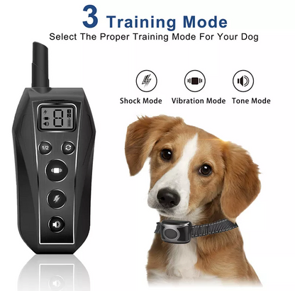 650 YD Remote Dog Training Shock Collar Waterproof for Small Medium