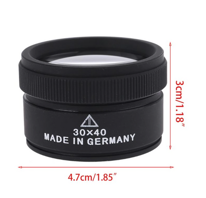 40x Magnifying Glass Eye Loupes Loop Optical Magnifier Jewelry Watch