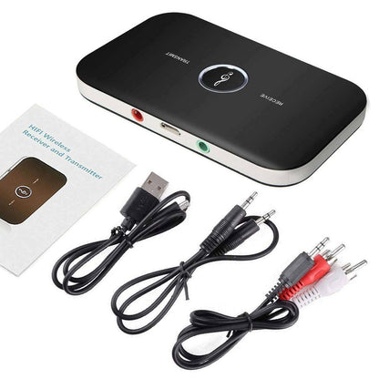 Bluetooth 5.0 Transmitter Receiver 2 IN 1 Wireless Audio 3.5mm Jack