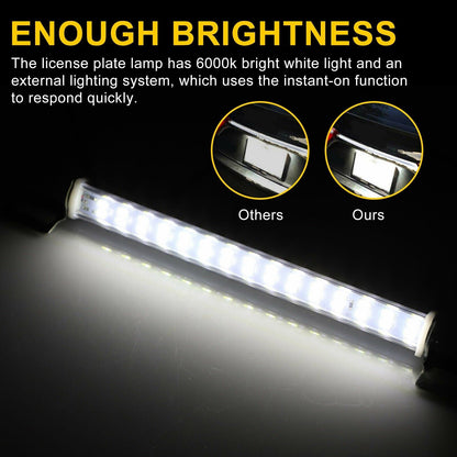 Universal License Plate LED Back Up Light for Car SUV Truck RV 6000K