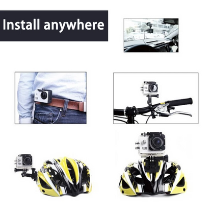 4K Action Sport Waterproof Camera 20 MP Recorder HD 1080P Camcorder