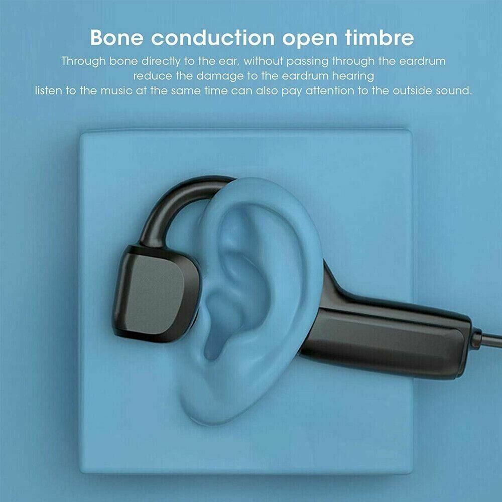 Bone Conduction Headphones Bluetooth 5.1 Wireless Earbuds Outdoor