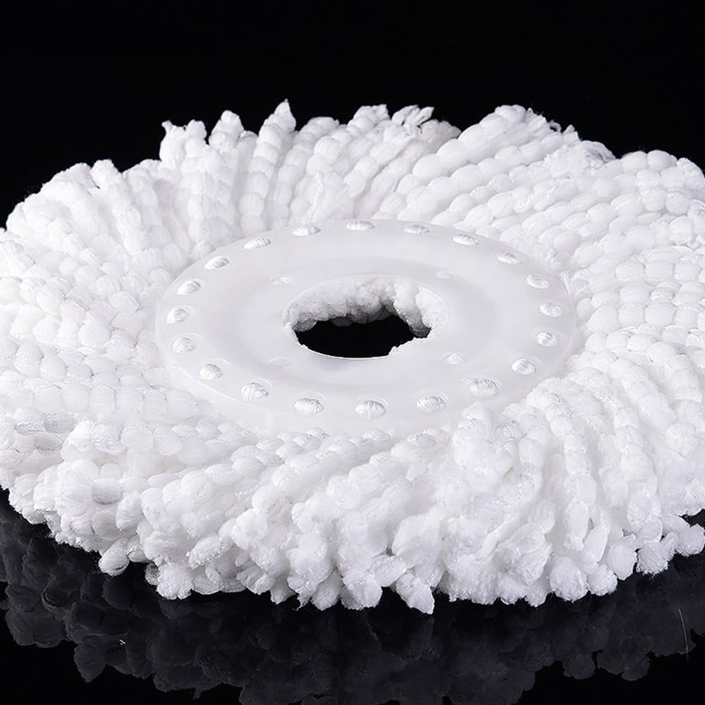 6 Pack Replacement Microfiber Mop Head Refill 360° Spin Easy Cleaning
