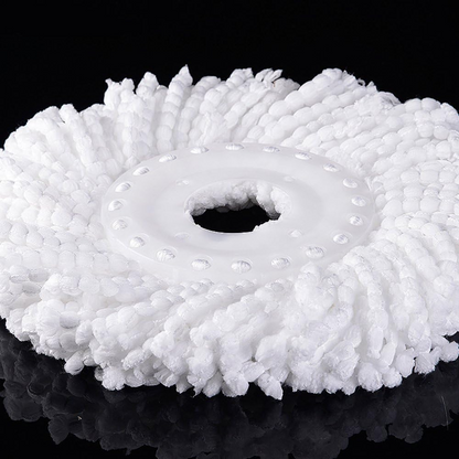 6 Pack Replacement Microfiber Mop Head Refill 360° Spin Easy Cleaning