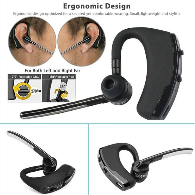 Bluetooth Earpiece Wireless Headset Noise Cancelling Headphones Driver
