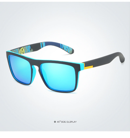 Square Polarized Sunglasses For Men Women Outdoor Sports Driving