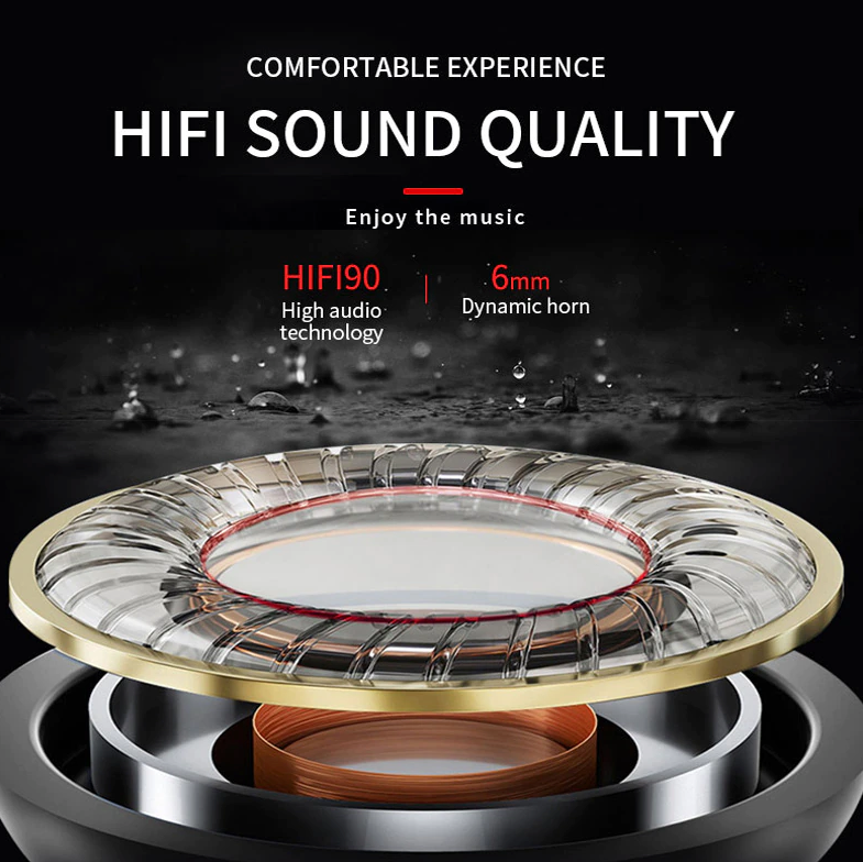 Waterproof Bluetooth 5.0 Earbuds Stereo Sport Wireless Headphones in