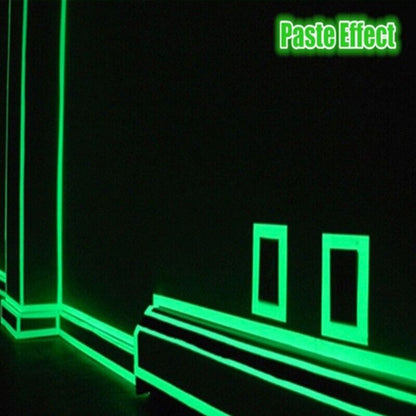 2PC Luminous Tape Self Adhesive Glow In The Dark Wall Sticker