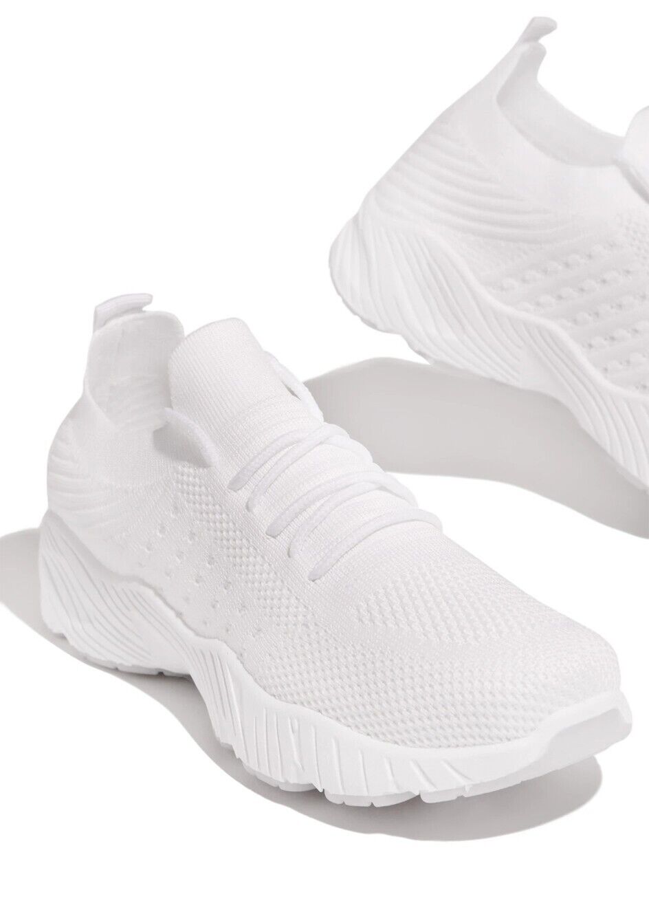Womens Running Trainers Ladies Sneakers Slip On Walking Gym Comfy